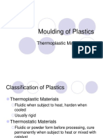 Moulding of Plastics: Thermoplastic Materials and Processing