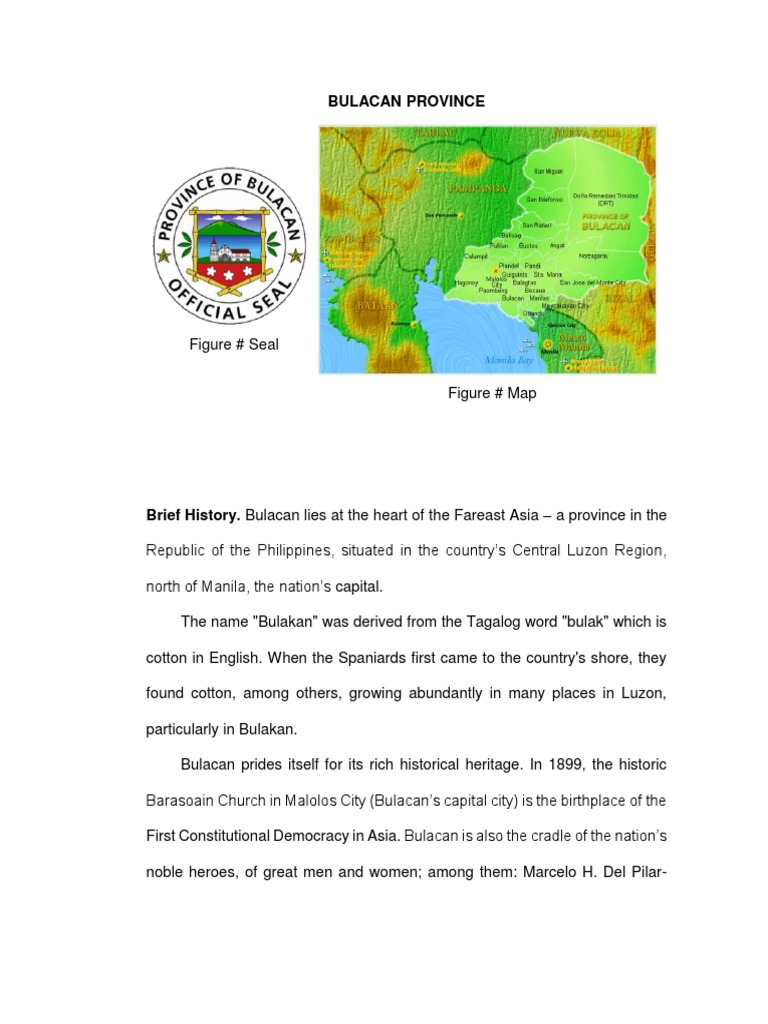 Bulacan  PDF  Physical Geography  Geography