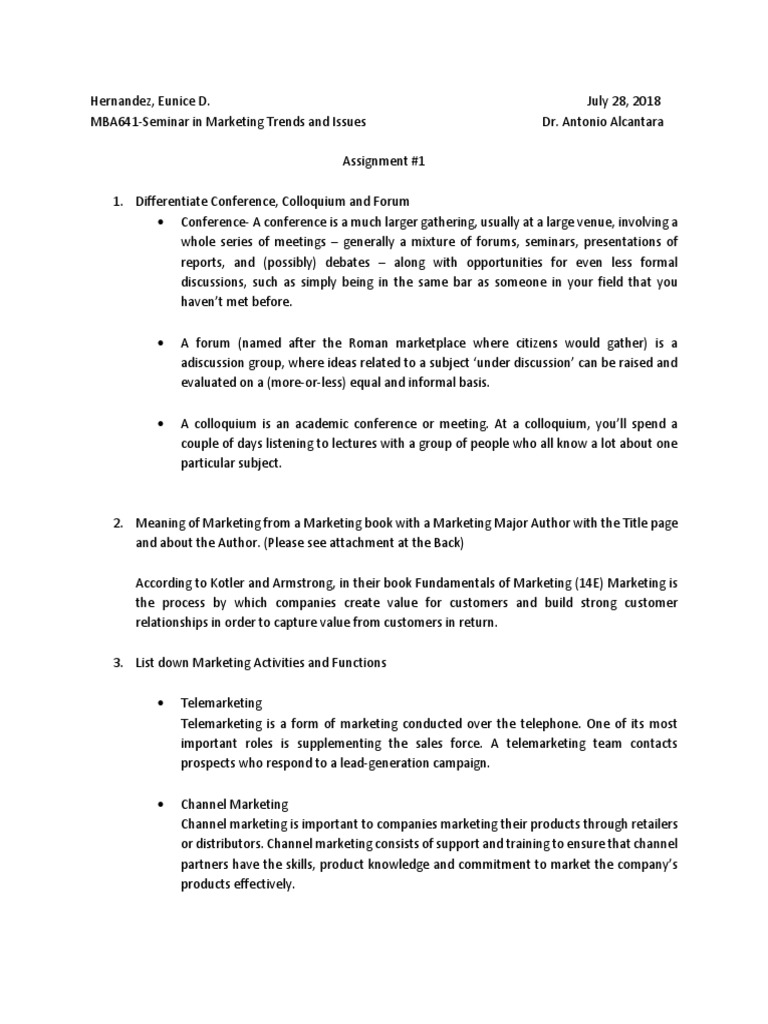 Trends Assignment 1 | PDF | Promotion (Marketing) | Marketing