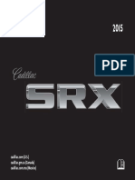 2015 Cadillac SRX Owner Manual 2nd Printing