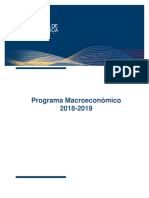 Programa Macroeconomico 2019