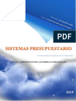 Tarea 2 Sistemas Presupuestarios