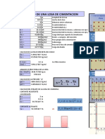 Diseño de Una Losa de Cimentacion