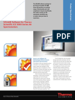 SOLAAR Software For Thermo Scientific ICE 3000 Series Atomic Absorption Spectrometers