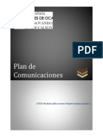 Plan de Comunicaciones