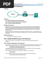 7.2.5.3 Lab - Identifying IPv6 Addresses-Tabell