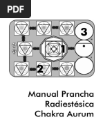 Manual Prancha Radiestésica Chakra Aurum