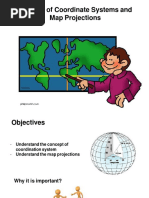 Lecture 3 Concept of Geographic Coordinate Systems, Map Projections and Map Type