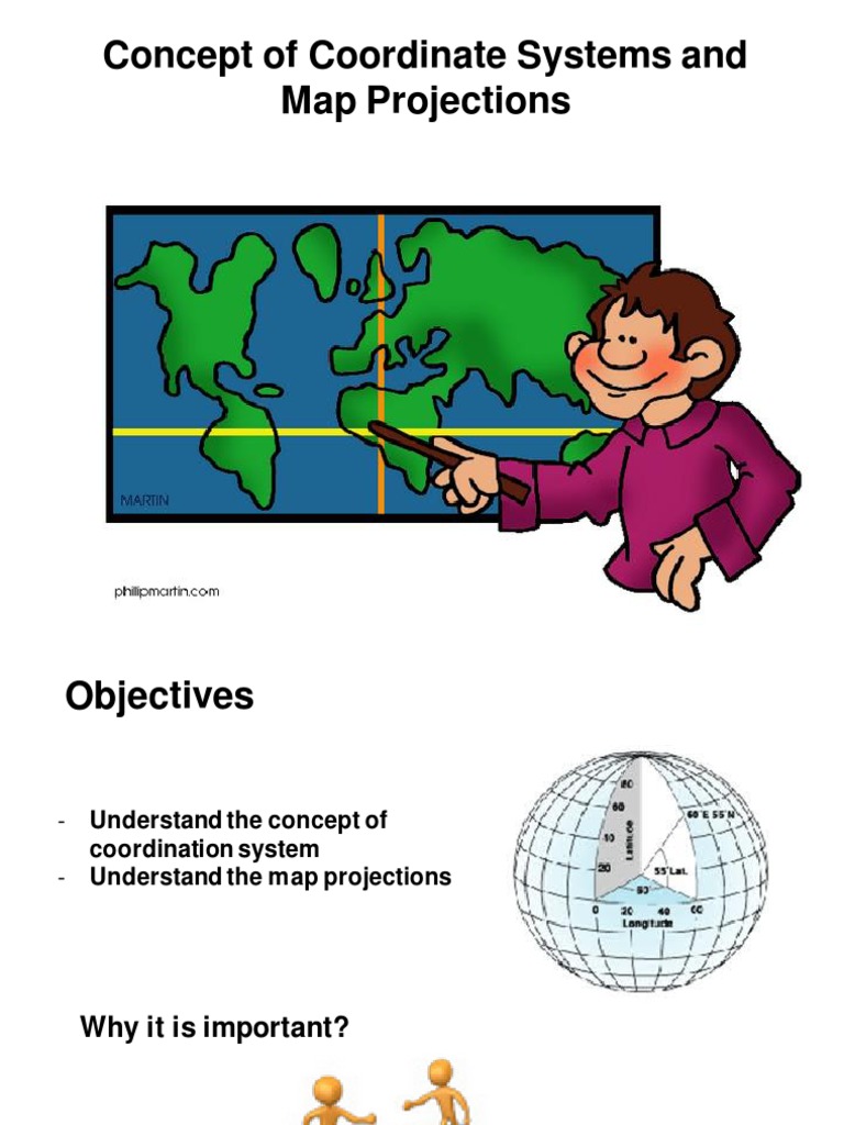 Lecture 3 Concept of Geographic Coordinate Systems, Map Projections and
