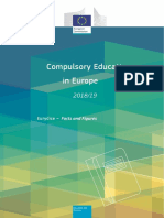 Compulsory Education in Europe: Eurydice - Facts and Figures
