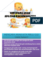 Gizi Pada Anak