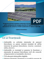 Instrucțiuni de Accesare A Programului Sisteme Fotovoltaice"