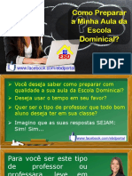 Como Preparar A Minha Aula Da Escola Dominical