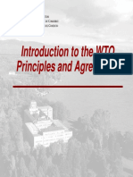 WTO Principles MBA