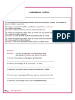 Les phrases de condition Exercices et corrigé.pdf