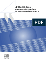 (OCDE OECD) L'Intégrité Dans Les Marchés Public