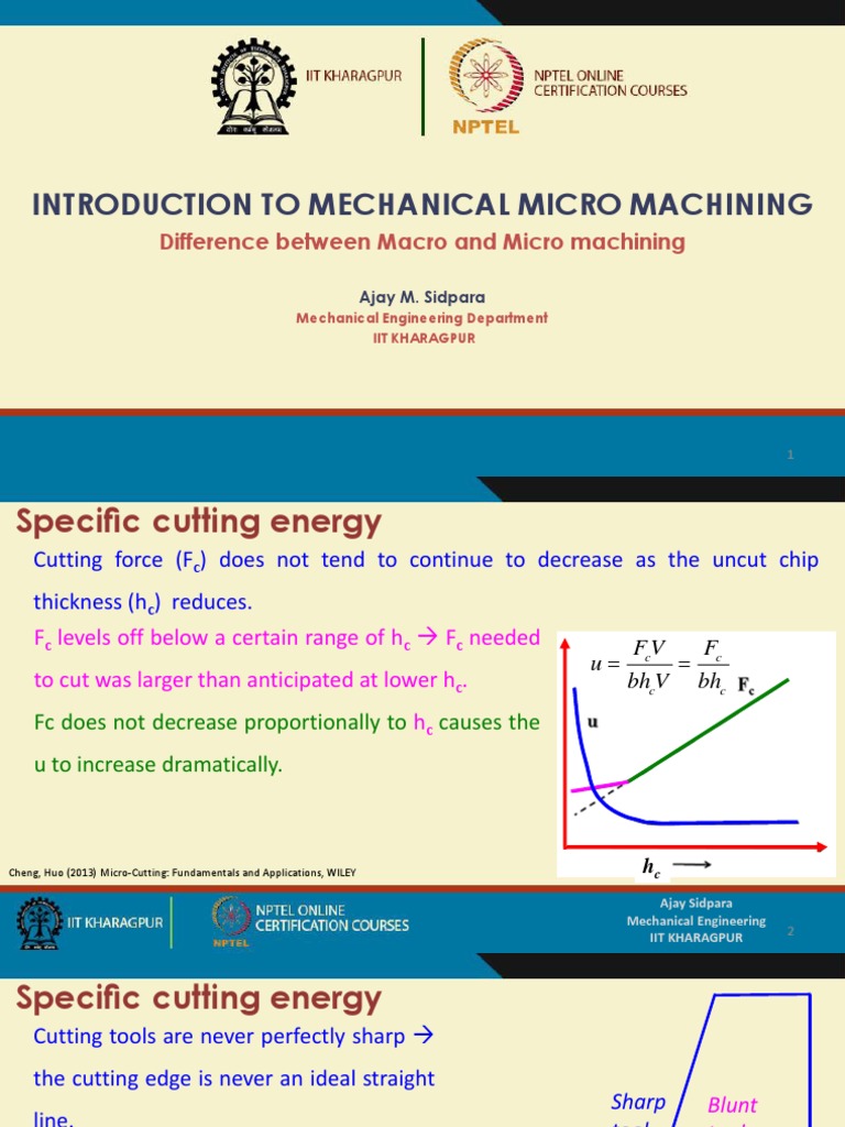 Micro vs Macro Machining Insights | PDF | Mechanical Engineering ...