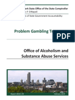 Problem Gambling Treatment Program: Office of Alcoholism and Substance Abuse Services