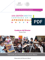 Una Gestión Directiva Centrada en El Aprendizaje