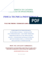 Fisica Tecnica Vol 1 - Complementi Di Termodinamica e Trasmissione Del Calore