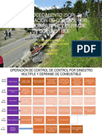 Procedimiento (Sop) de Operación de Control Por Siniestro Múltiple y Derrame de Combustible