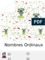 Nombres Ordinaux