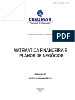 1262matemática Financeira e Planos de Negócios