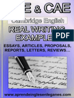 Essays, Articles, Proposals, Reports, Letters, Reviews