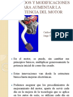 Aumentar Potencia en Un Motor