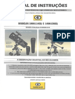 Telescopios 1000114eq e 1400150eq PDF