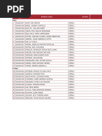 Masterlist of Enrollment As of SEPTEMBER 4, 2017 | PDF