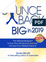 Bounce Back BIG in 2019 - Sonia Ricotti