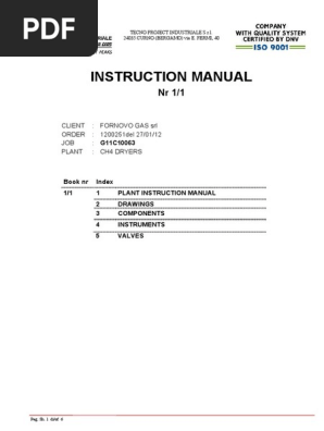Drier Manualpdf Valve Adsorption