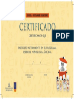 Certificado Ecv
