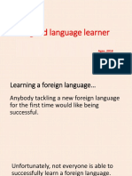 A Good Language Learner