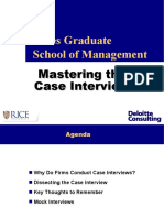 Deloitte Consulting Case Presentation