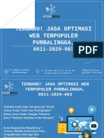 Terbaru! Jasa Optimasi Web Purbalingga, 0811-2829-003