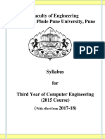 SPPU TE Computer Engg Syllabus 2015 Course Titles Wef June2017