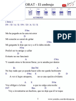 El Embrujo Acordes Morat PDF