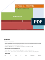 Anuwere G: Maths Schemes of Work