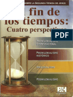 El Fin de Los Tiempos_Cuatro Perspectivas - Folleto, Ed. B&H Espa_ol