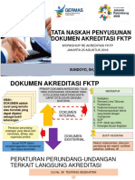 C. Tatanaskah Akreditasi FKTP-Sundoyo