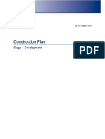 WSA - Construction Plan