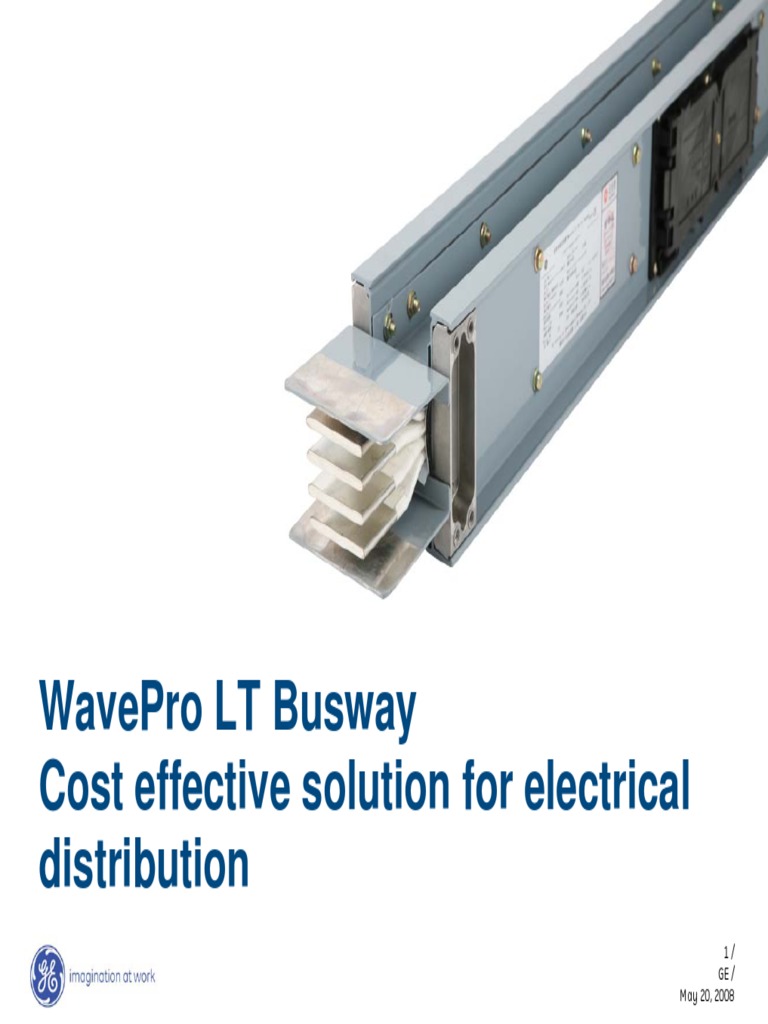 WavePro LT Busway Overview | PDF | Electrical Connector | Aluminium
