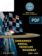 - Office of the Secretary of Defense. Unmanned Aerial Vehicles Roadmap 2002 - 2027