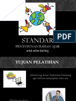 Materi Pelatihan Penyusunan Bahan Ajar Untuk Online Learning