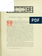 1885-Das Kellerische Todesbild Von Hans Baldung (J. Oeri)