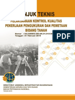 Juknis Kontrol Kualitas Pekerjaan Pengukuran PTSL 2019