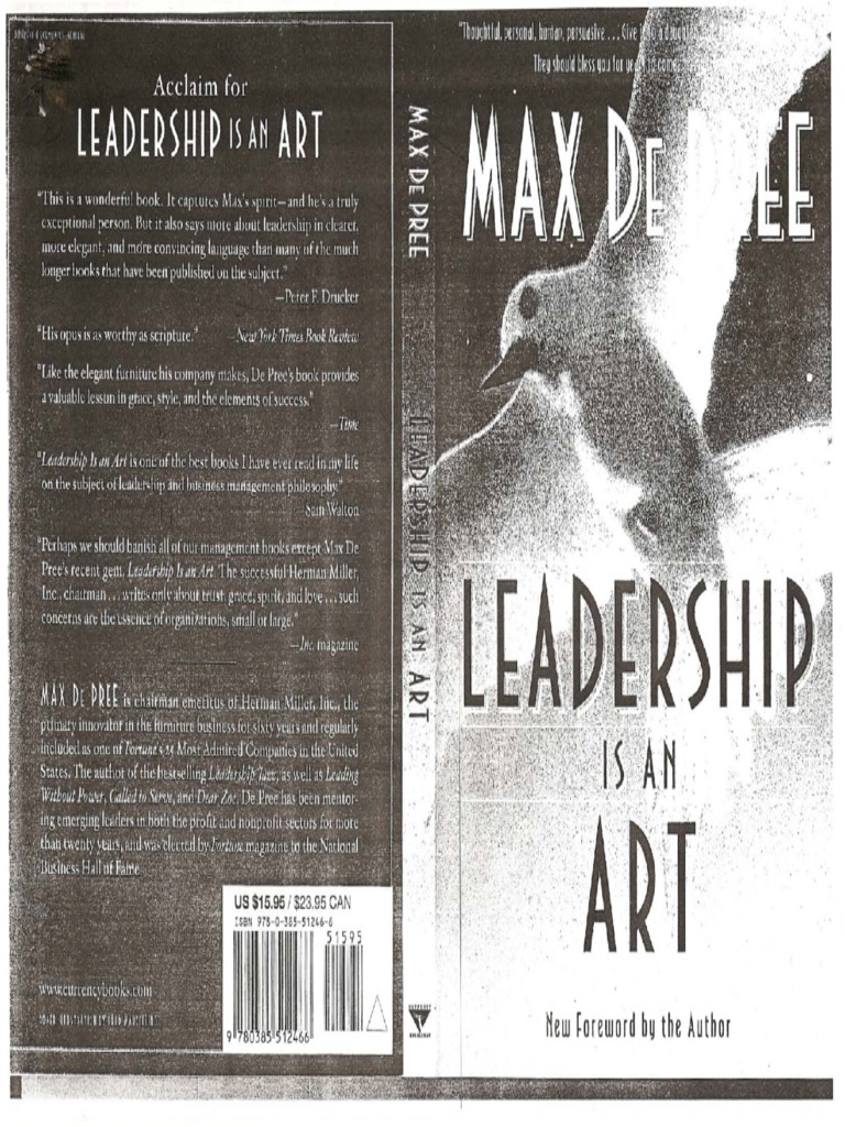 (Max Depree) Leadership Is An Art | PDF