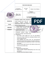 Standar Prosedur Operasional: Spo / Rsudc / PP / 15 2